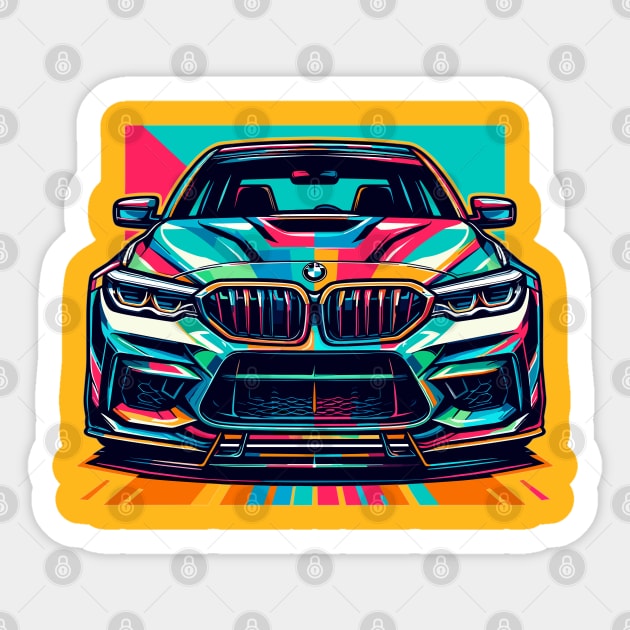 BMW M5 Sticker by Vehicles-Art